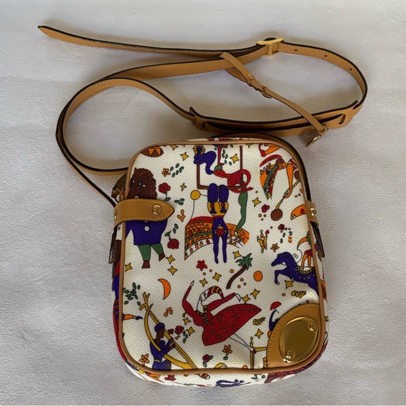 Piero Guidi Handbags - Piero Guidi Magic Circus White Crossbody Bag